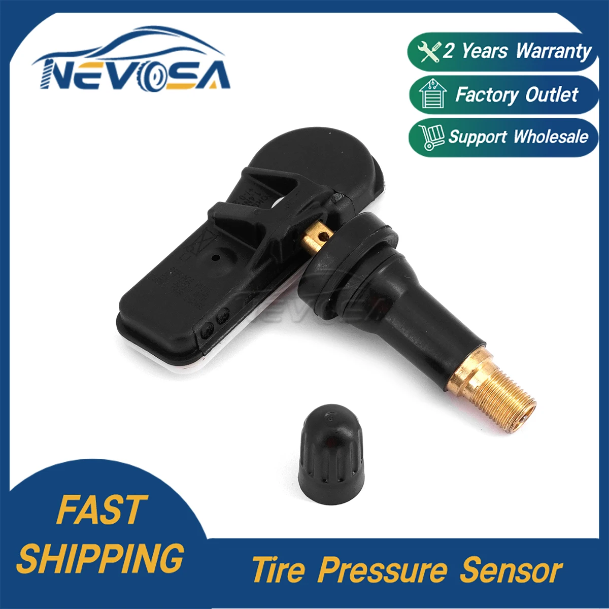 Nevosa 52933-B2100 TPMS Sensor For Hyundai Creta I10 Kia Soul Sedona Tire Tyre Pressure Monitor Sensor Tire Valve 52933B2100