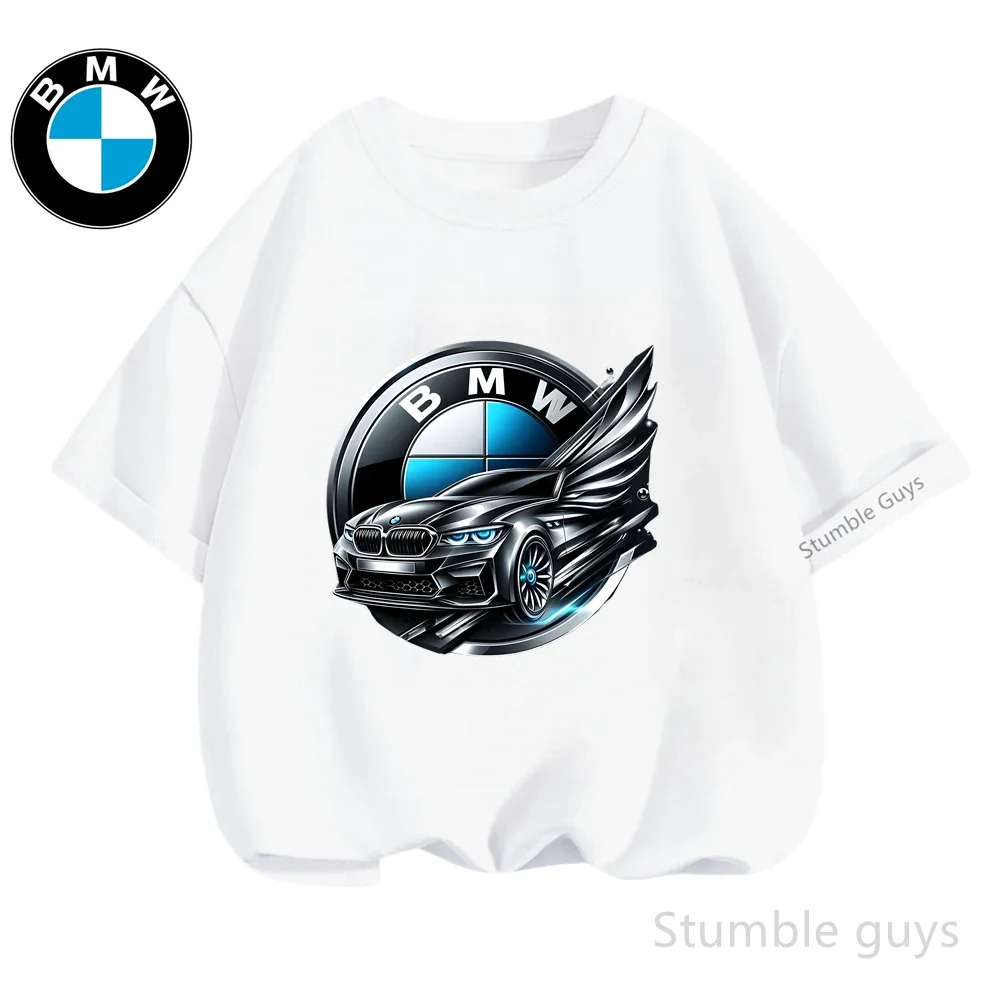 

Kids BMW T-Shirt Summer Boys Girls Casual Short Sleeve Trendy Street Wear​