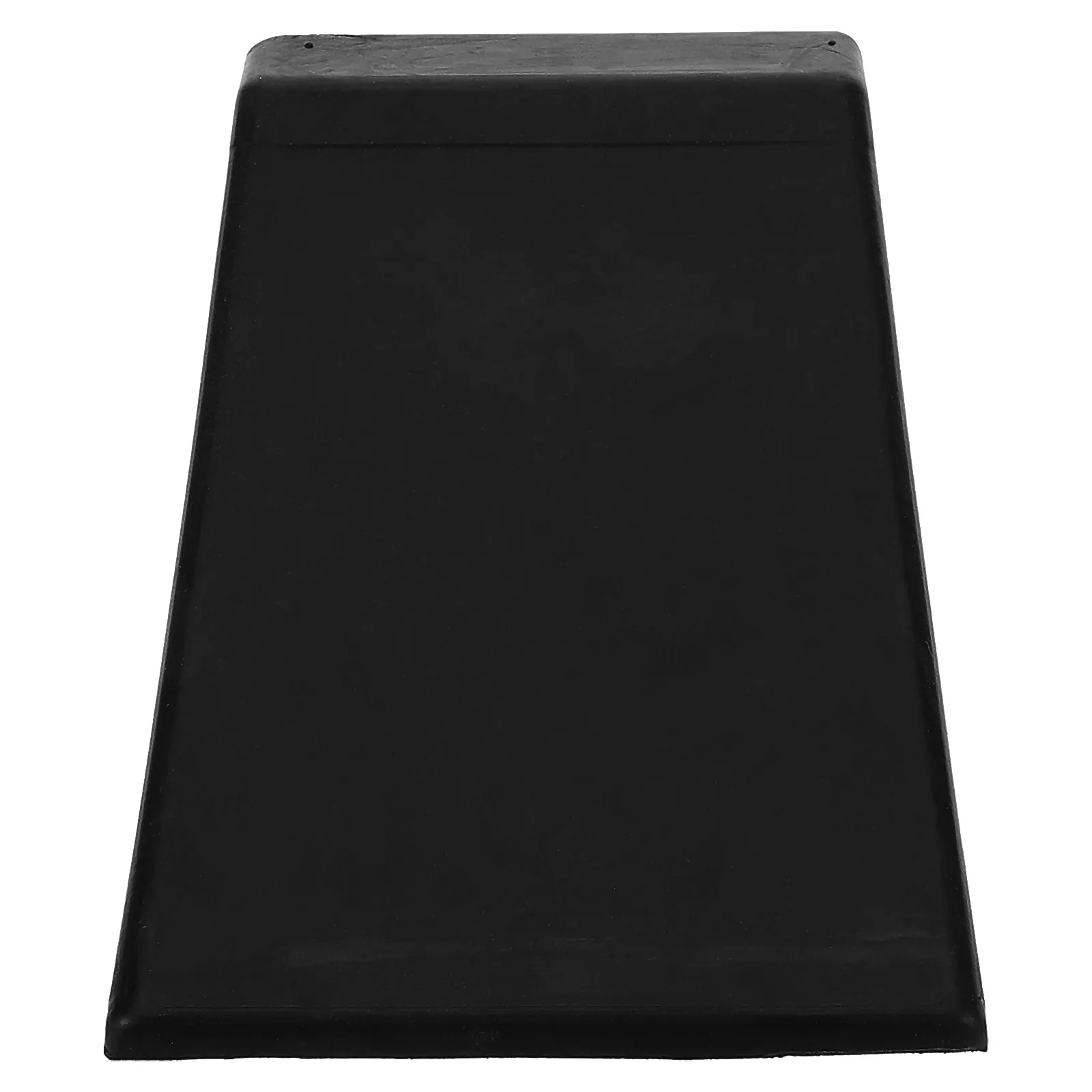 Black Anti-Slip Rubber Wheel Chock Trailer Safety Parking Stopper Garage Tire Block for Truck Car Rv Wheel Chock