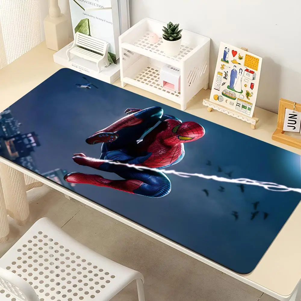 

S-Spider-M-Man 100x50cm Mouse Pad Mouse Gamer Gaming Pad Office Accessories for Desk Mat Mousepad Mats Keyboard Mause Carpet Com