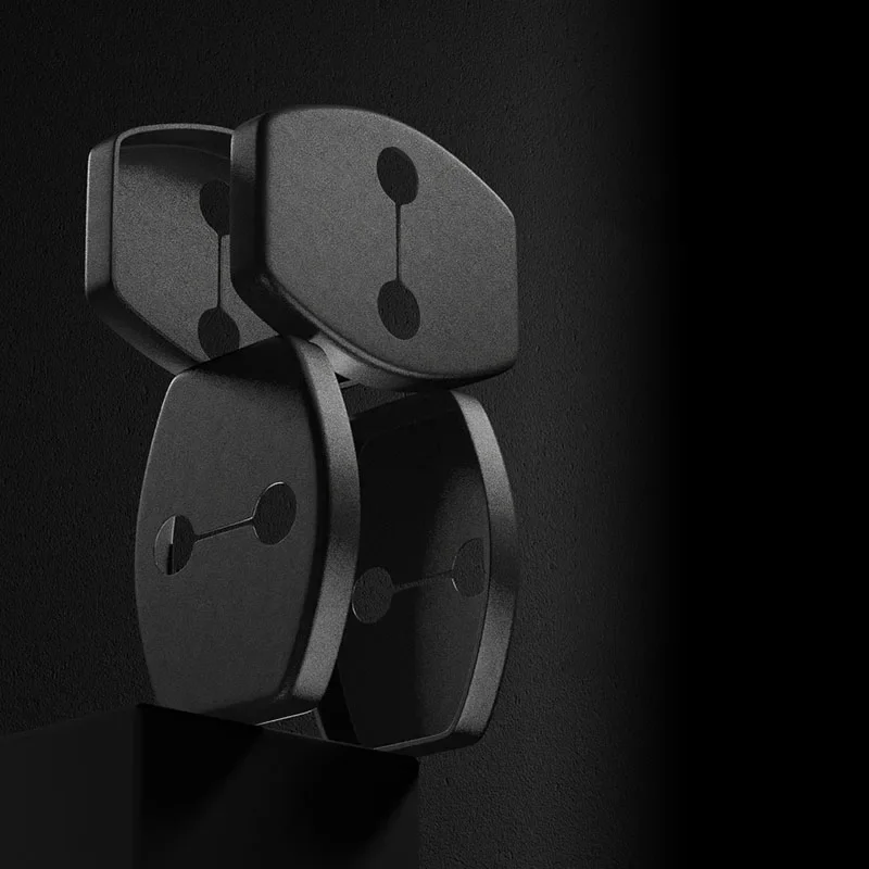 باب السيارة تحقق غطاء حماية الذراع ، ABS قفل الباب حماية ، اكسسوارات السيارات الداخلية ، الحرة ، 2022 ، 2023 ، 2024 ، 4 قطعة #6