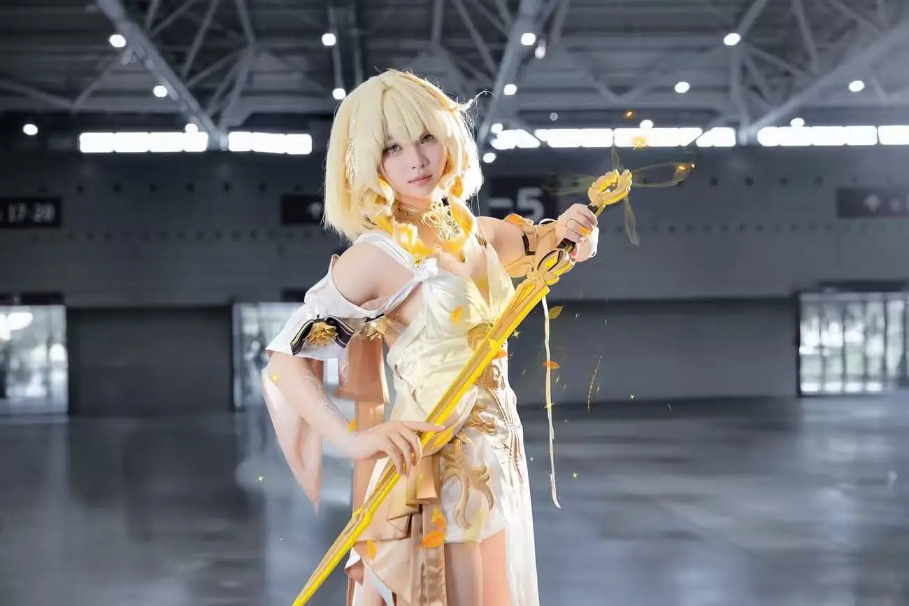 Game Honkai Star Rail Aglaea Luminous Sword Weapons Length 110CM Long Sword Prop Halloween Christmas Party Costume Accessories 2