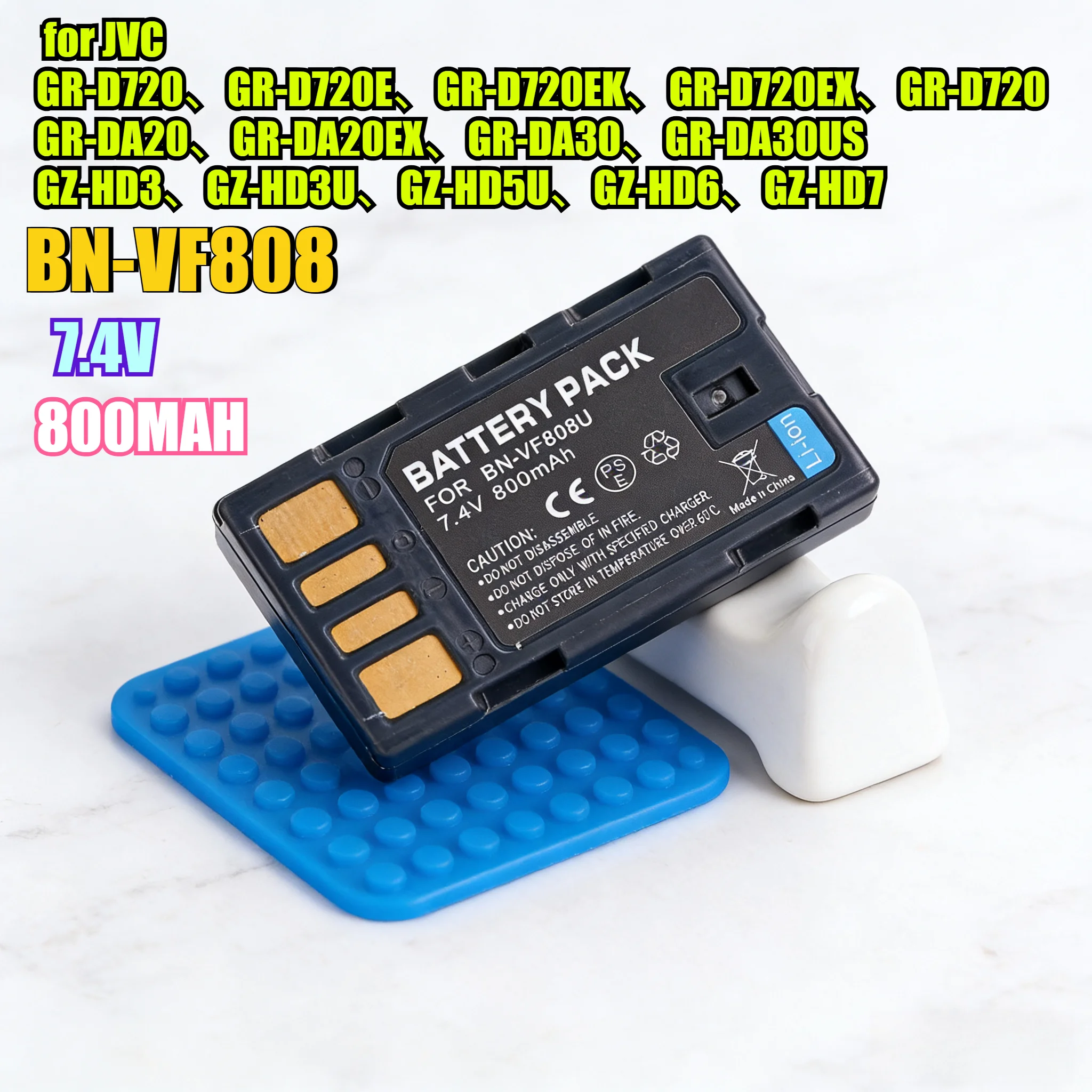 800Mah BN-VF808 Rep… - image