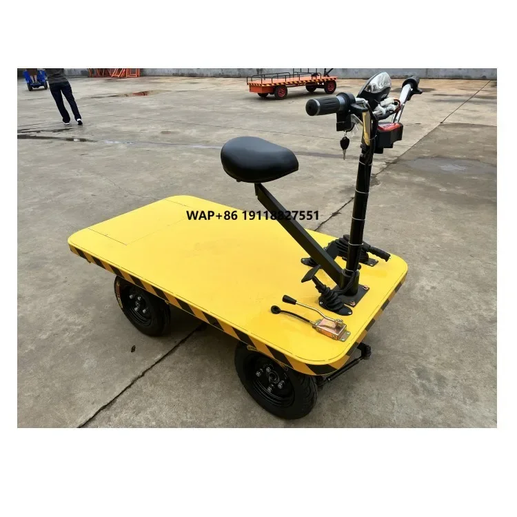 

Electric Warehouse Transportation Cart Carrying Capacity of 1 Ton Hand Carts Trolleys