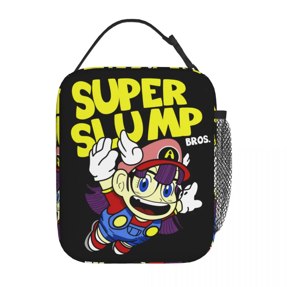 Dr. Slump Insulated Lunch Bag Thermal Bag Reusable Meal Container Super Slump Bros Leakproof Tote Lunch Box Food Handbags Beach