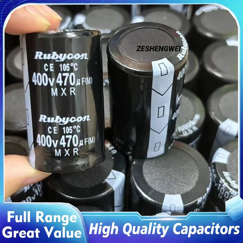 

20PCS--2PCS Hight quality 400V470UF 470UF 400V Electrolytic Capacitor volume 30*50MM Original
