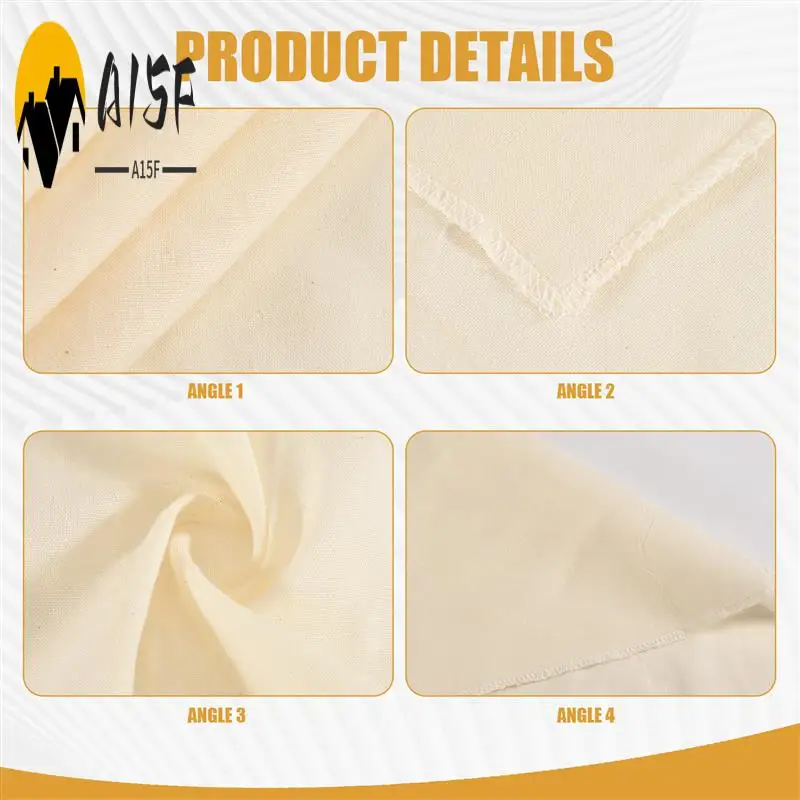 

A15F-Muslin Cloths For Cooking, Unbleached Cheese Cloths,Cotton Reusable And Washable Cheese Cloths For Straining