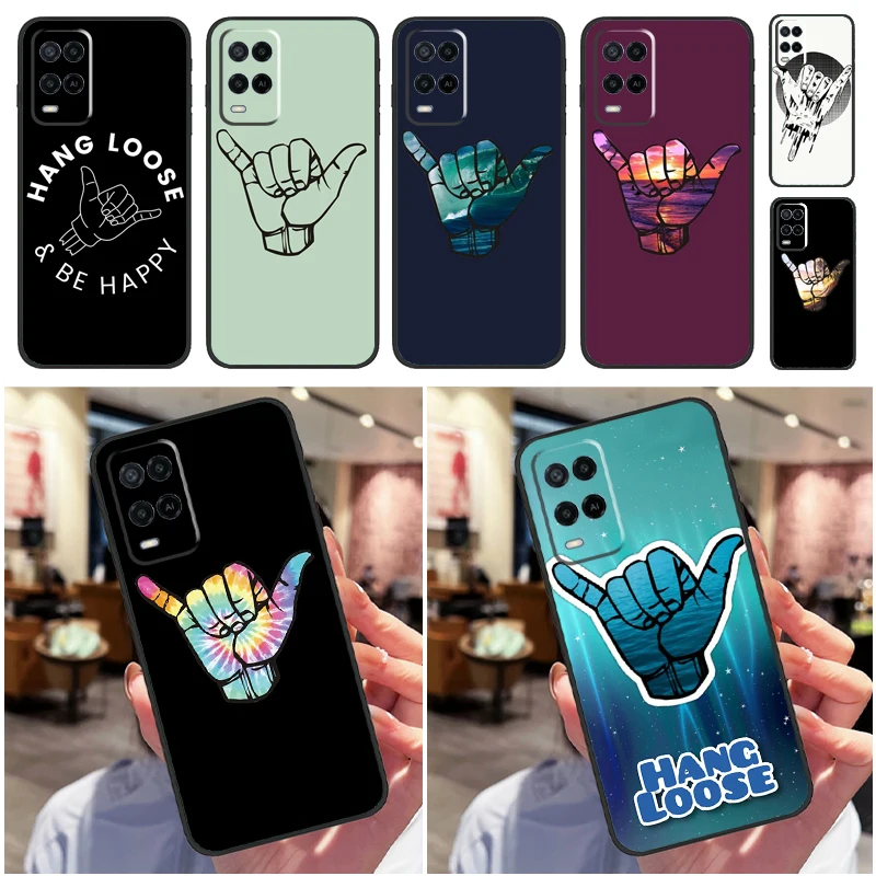 Surfer Surf Hang Loose Case For OPPO A15 A16 A3S A5S A5 A9 A31 A53 A52 A72 A83 A91 A93 A54 A74 A94 Back Cover