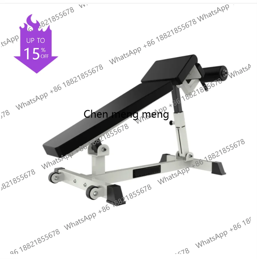A49 Commercial Gym Fitness Equipment Strength Training Adjustable Decline Bench for Arm Leg Back Workout