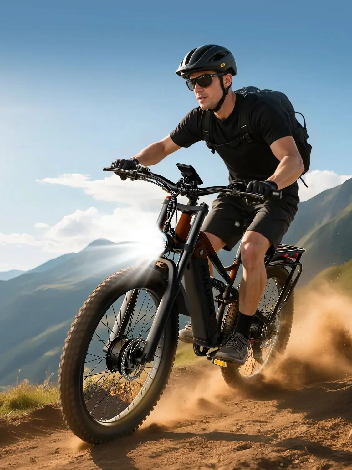 PULUMA PE86 PRO Erwachsenen-E-Bike 48V20AH Mountain-E-Bike 26*3,0 Zoll Offroad-Reifen Offroad-Elektrofahrrad
