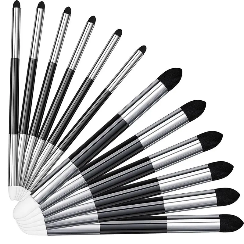 

AF89-24 шт. губка для смешивания, двуглавая моющаяся губка для натирания, кисть для эскизов, многоразовая кисть для смешивания пней