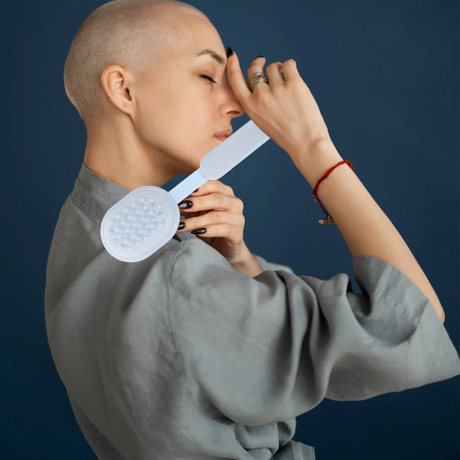 

Ручной массажер для спины, портативный массажный молоток для плеч, ног и стоп, ручной массажер для простукивания