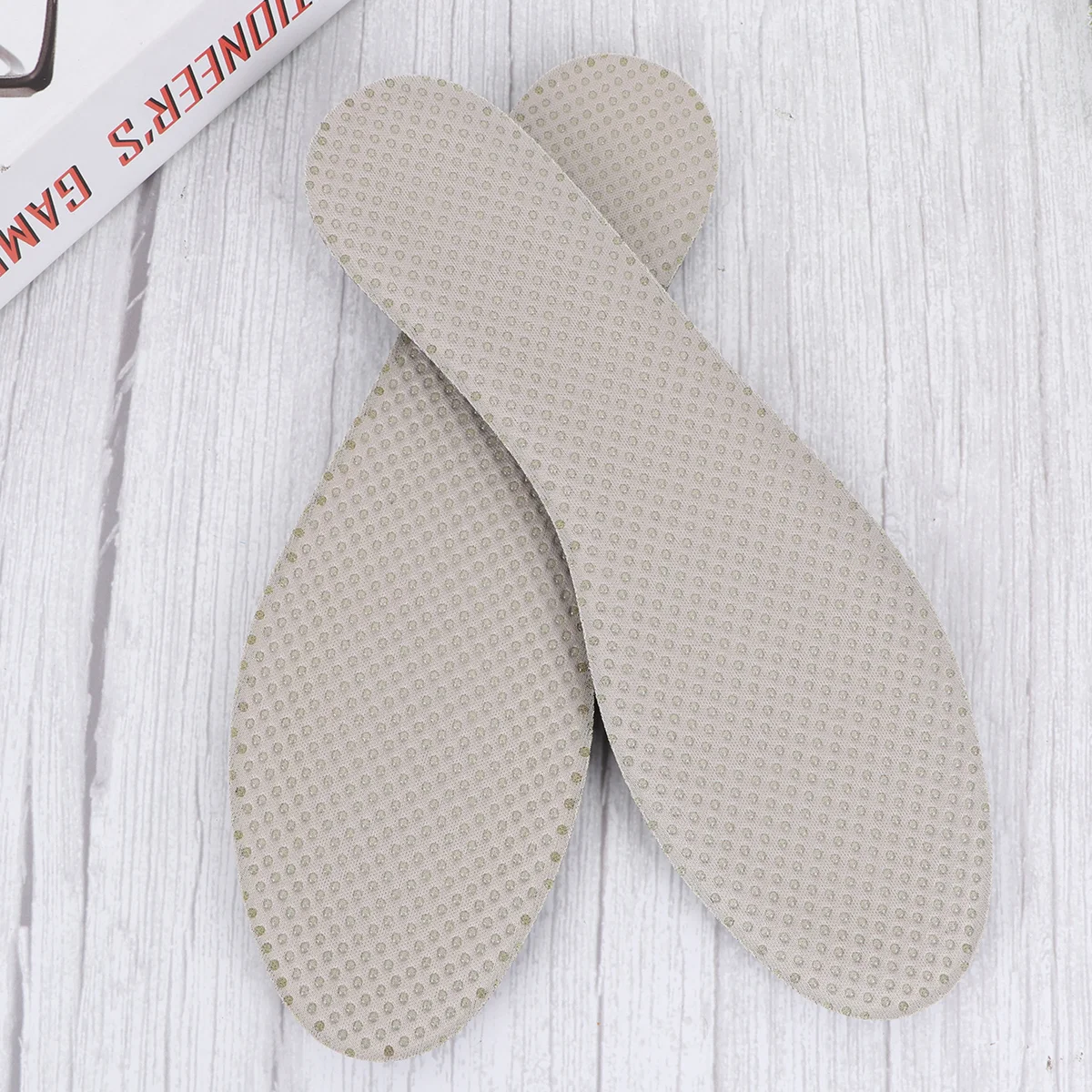 

1 Pair of Memory Sponge Full Insoles Breathable Shoe Pads Absorption Shoes Cushion Size 34-35 Shoe Cushions