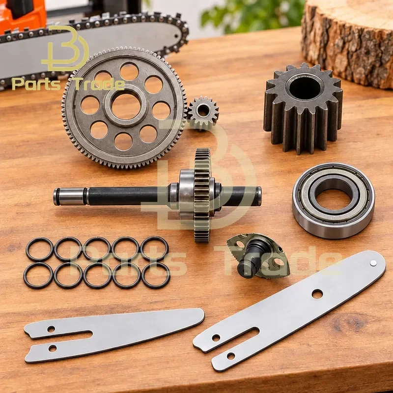 Mini Chainsaw Pinion Gear Assembly 42mm Diameter Guide Bar Accessories for Lithium Single Hand Chain Saw Logging Tool