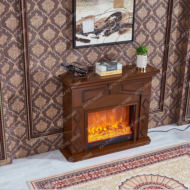 L1.2/1/2 meters  fireplace background wall decorative cabinet  fireplace TV cabinet  simple modern