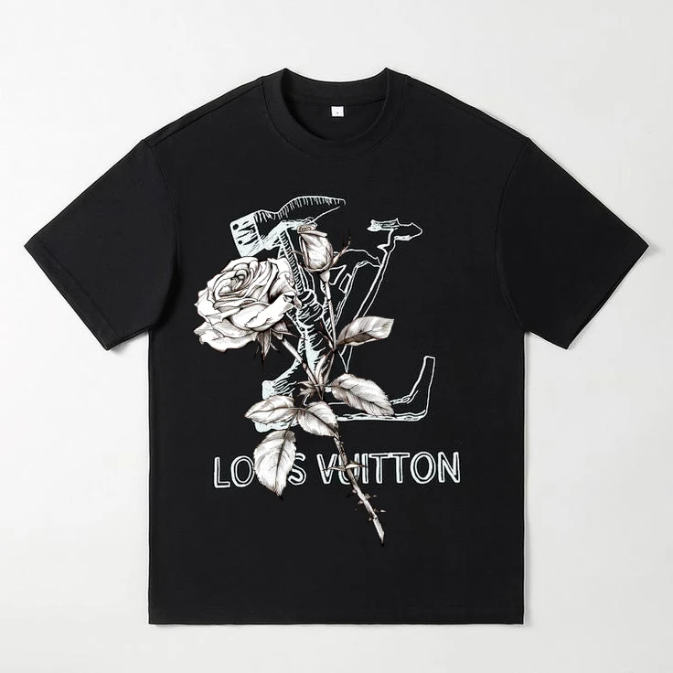 

Men's and Women's Casual Sports Tops T-shirt Luxury Brand Top T-shirt High-quality Cotton Sports Bottoming Shirt