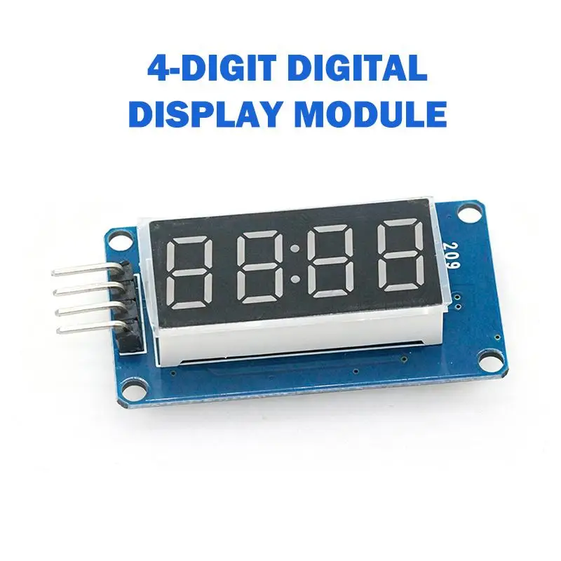 NEW 4 Bits TM1637 Digital LED Display Module 0.36Inch 7 Segment RED Anode Four Serial Driver Board Clock Timer Counter Indicator