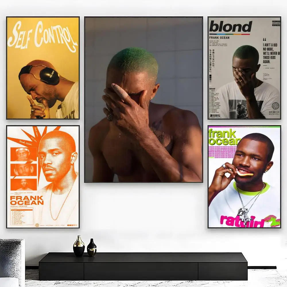 Dreamy Retro Pop F-Frank Ocean Poster Wall art print art suitable for living room bedroom bar parlor home decor gift