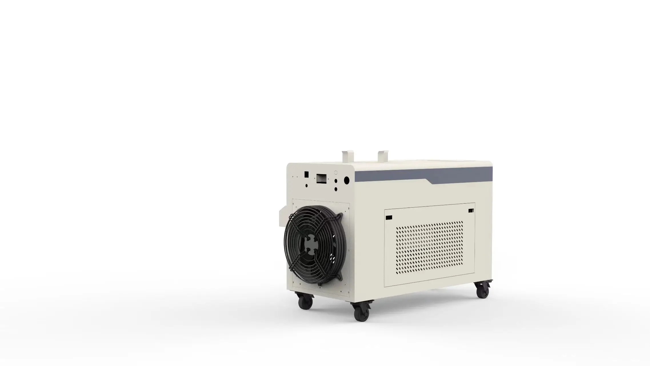 المبيعات الساخنة المحمولة آلة لحام ألياف الليزر المحمولة للألمنيوم الفولاذ المقاوم للصدأ الكربون المعادن مع جودة عالية 1-3KW