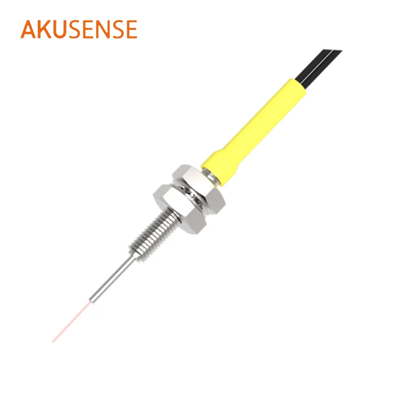 Cylindrical Modelsfiberoptic Sensor M3 Threaded Fiber Unit R10 Fiber Photoelectric Sensor Fiber Optic