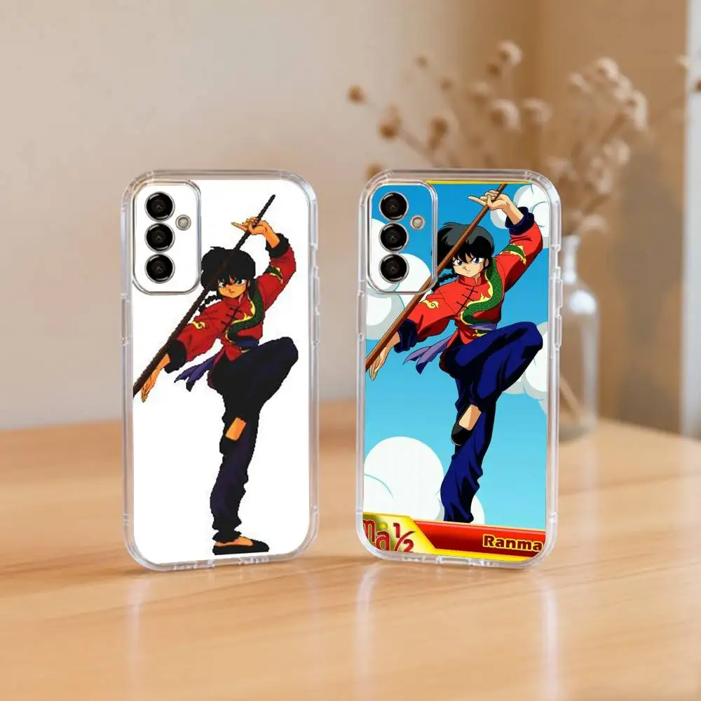 Funda de teléfono Manga C-Comics R-Ranma- para SamsungA10,12,20,21S,30,31,40,50,51,52,70,71, funda transparente