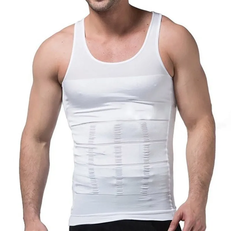 Confezione da 2 gilet dimagrante intimo dimagrante da uomo Body Shaper vita Cincher Men Shaper Vest Body Slimming Belly Body Shapewear