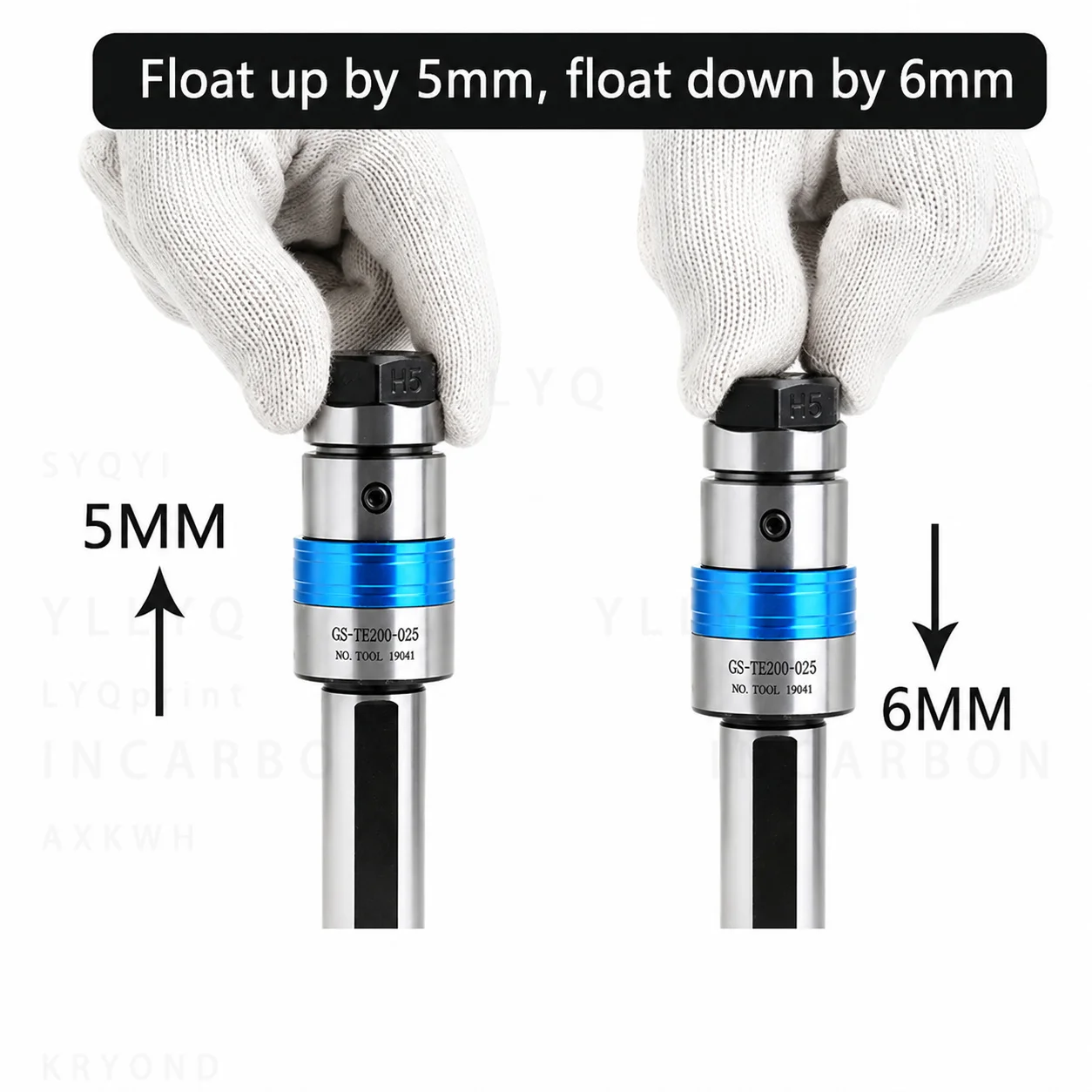 Telescopic Tapping Chuck TER20 TER25 ER20 ER25 D20 D25 Floating Tap Holder CNC Lathe Overload Protection