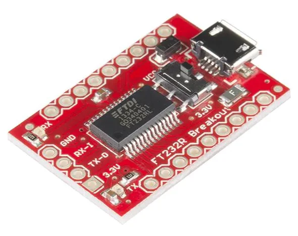 

BOB-12731 USB to Serial Breakout - FT232RL