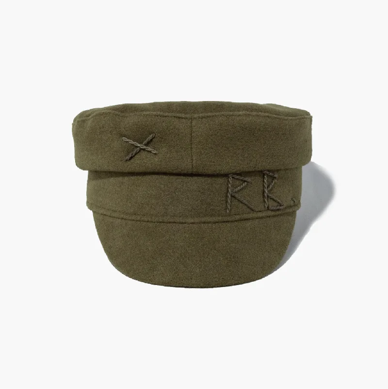 Brand Designer Women Flat Visor Cap Militray Caps Winter Wool Newsboy Caps S M L