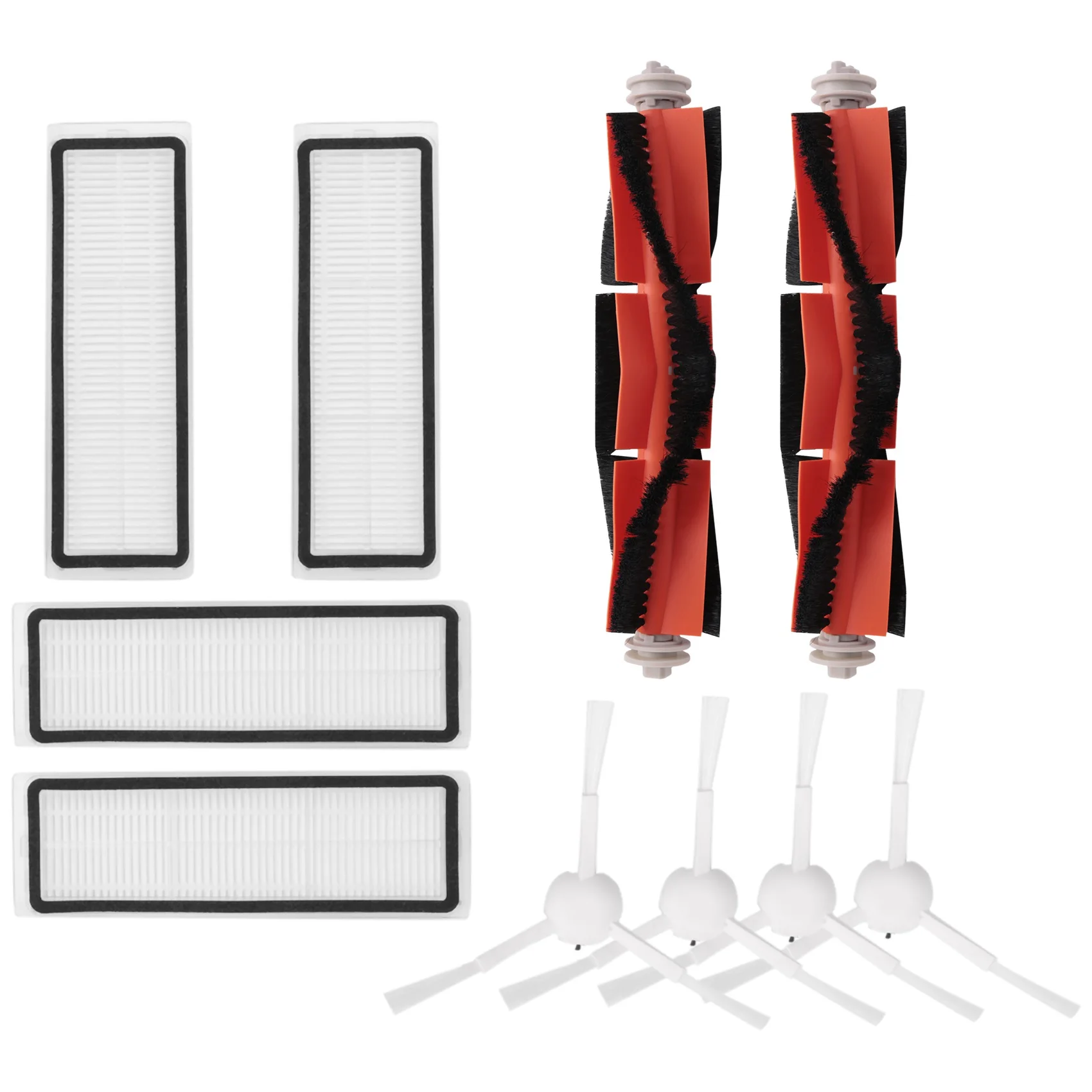 Filtros de cepillos laterales para Xiaomi Mijia 1C STYTJ01ZHM, accesorios de piezas de Robot aspirador, 10 Uds.