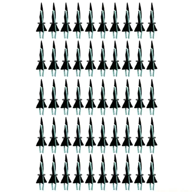 QX2E 50Pcs Watering Ground Stakes Plant Water Absorbing Ground For House Flower