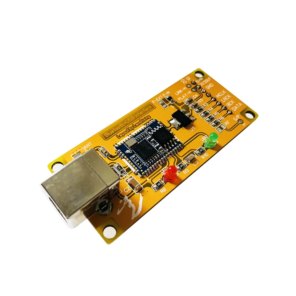 Nvarcher QCC5125 tarjeta USB Bluetooth, interfaz Digital de salida IIS Compatible con XMOS, Amanero italiano para DAC