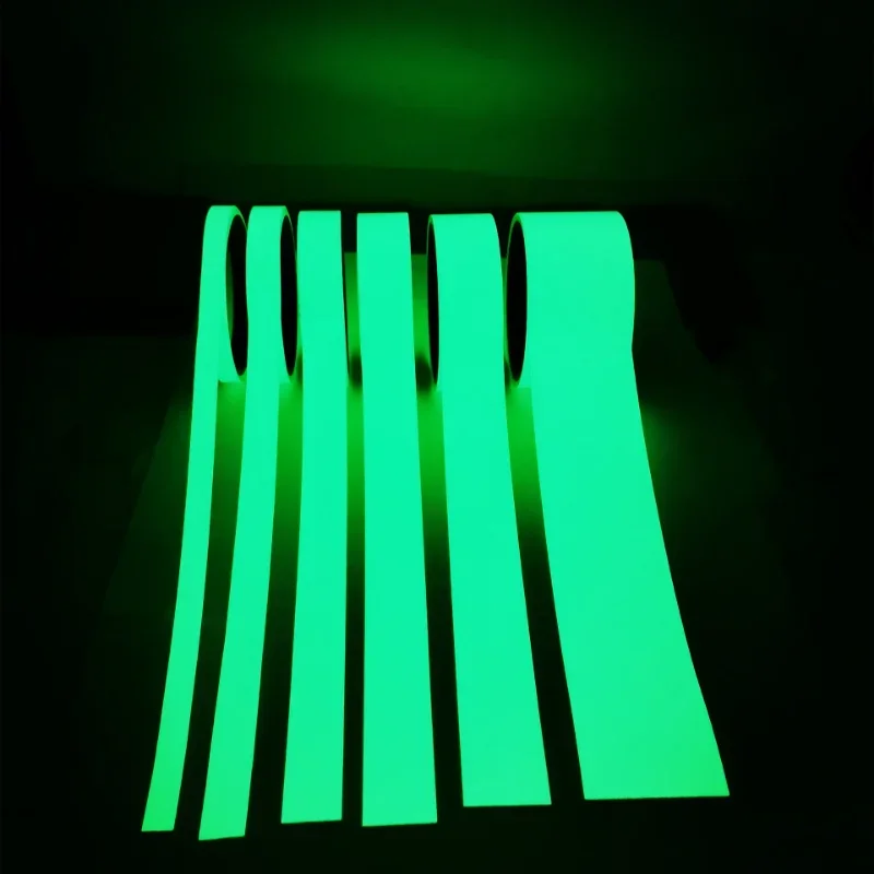 Luminous Fluorescent Night Self-adhesive Glow In The Dark Sticker Tape Safety Security Home Decoration Warning Adhesive Tape