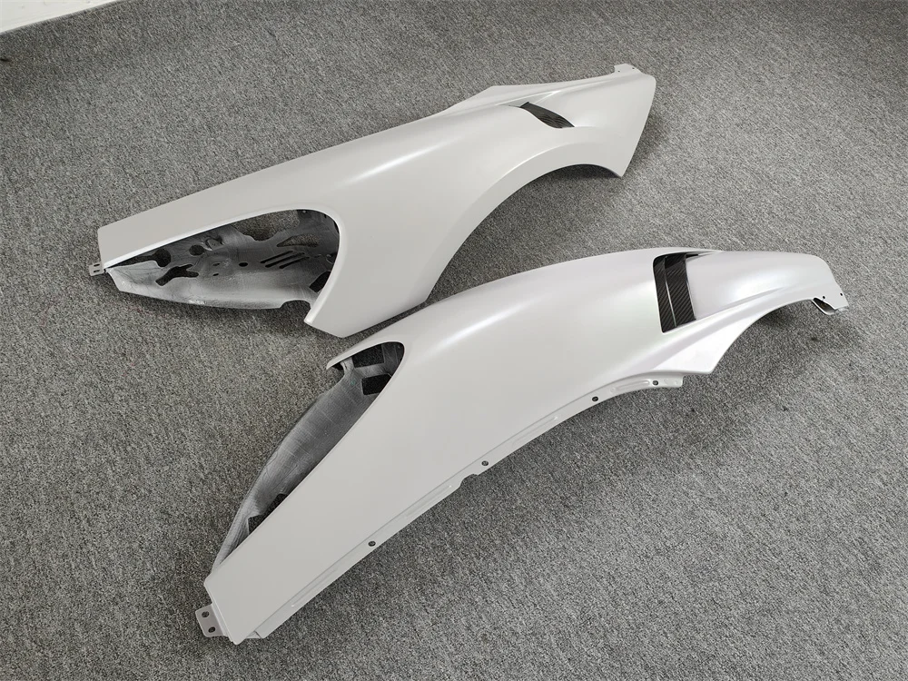 Mso Style Semi Carbon Fiber Front Fender Body Kit for McLaren 540c 570s 570gt 600l New Condition