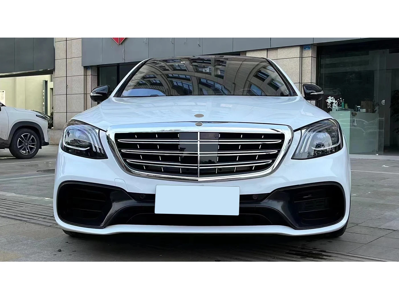Car Bumpers for  W222 S Class Facelift S63  S65  Body Kit Grille Diffuser Tips Headlight 2013+