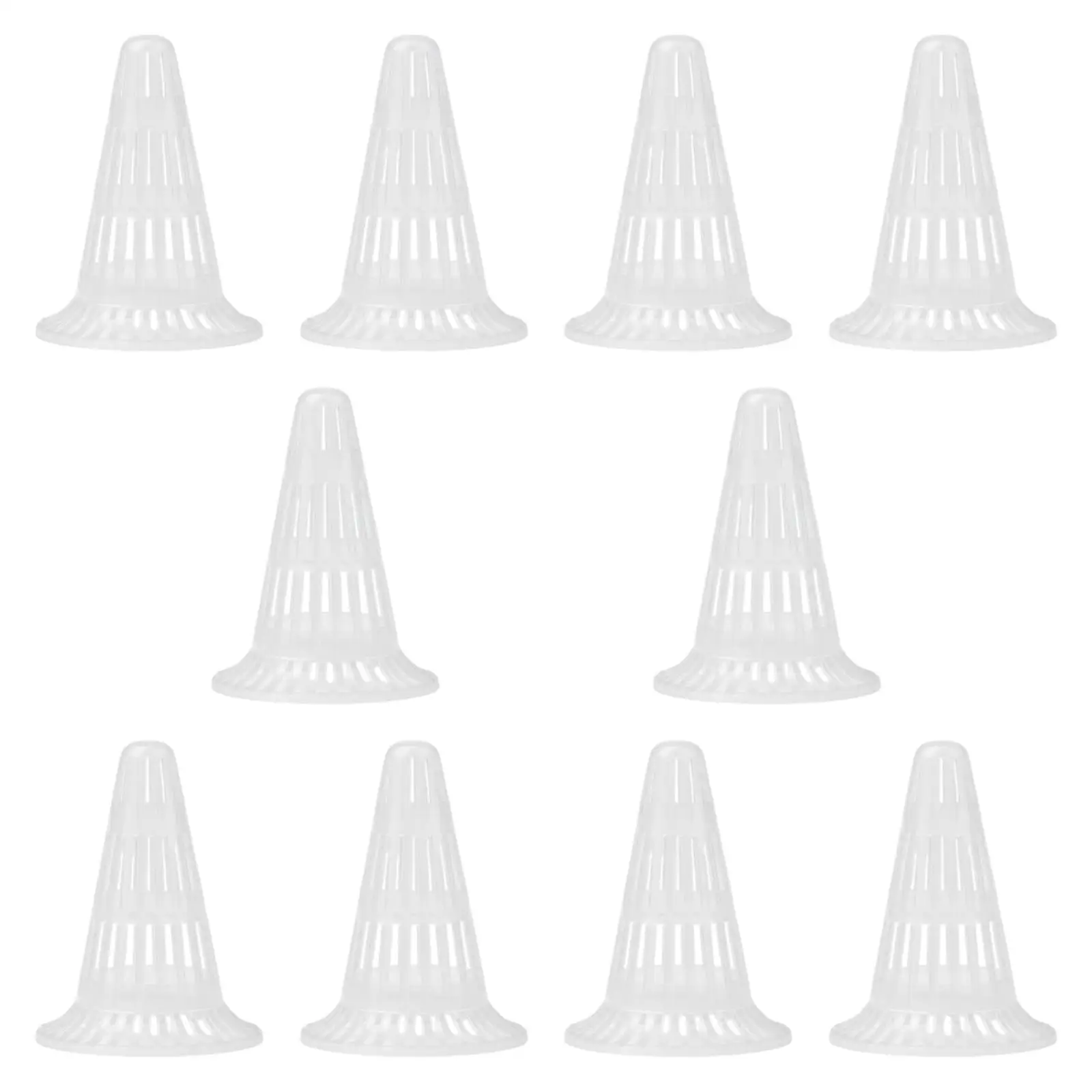 Orchid Planter Drainage Mesh Pad Cone Shape Breathable Netting for Large Outdoor Flower Pot and Indoor Plant Pots