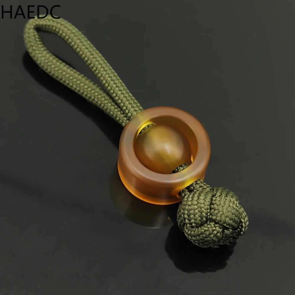 HAEDC Star Ring EDC Paracord Pendant PEI DIY Flashlight Pendant Bracelet Accessories