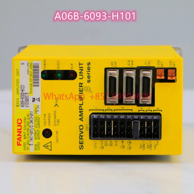 A06B-6093-H101  Servo Drive Amplifier Module for CNC System Machine