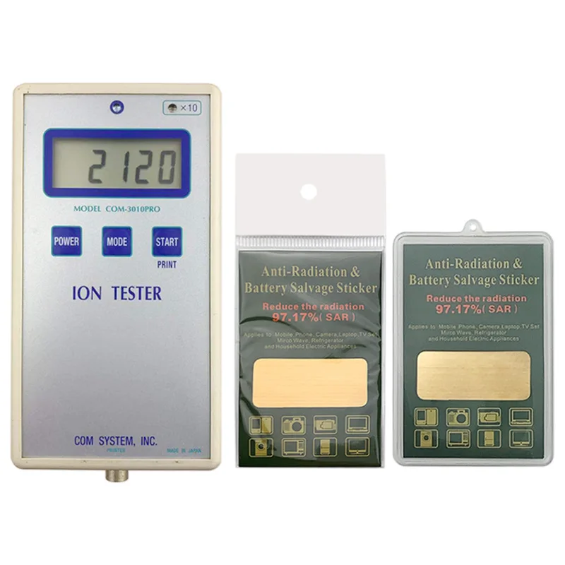 

Customized.-Border E-commerce Radiation Energy Square Metal Sticker Single Fold Energy Phone Stic