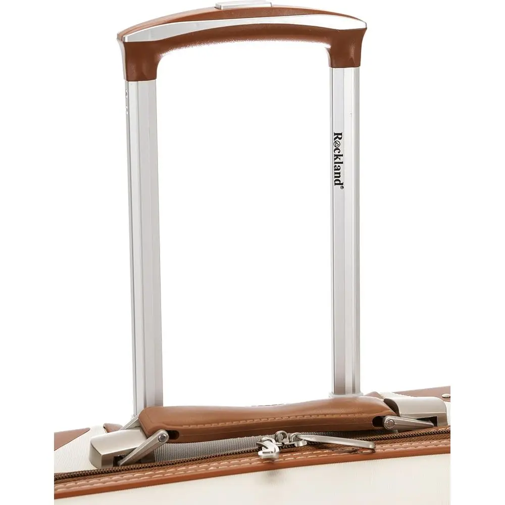 20 White Rolling Trunk by Rockland Stage, 20-Inch Storage