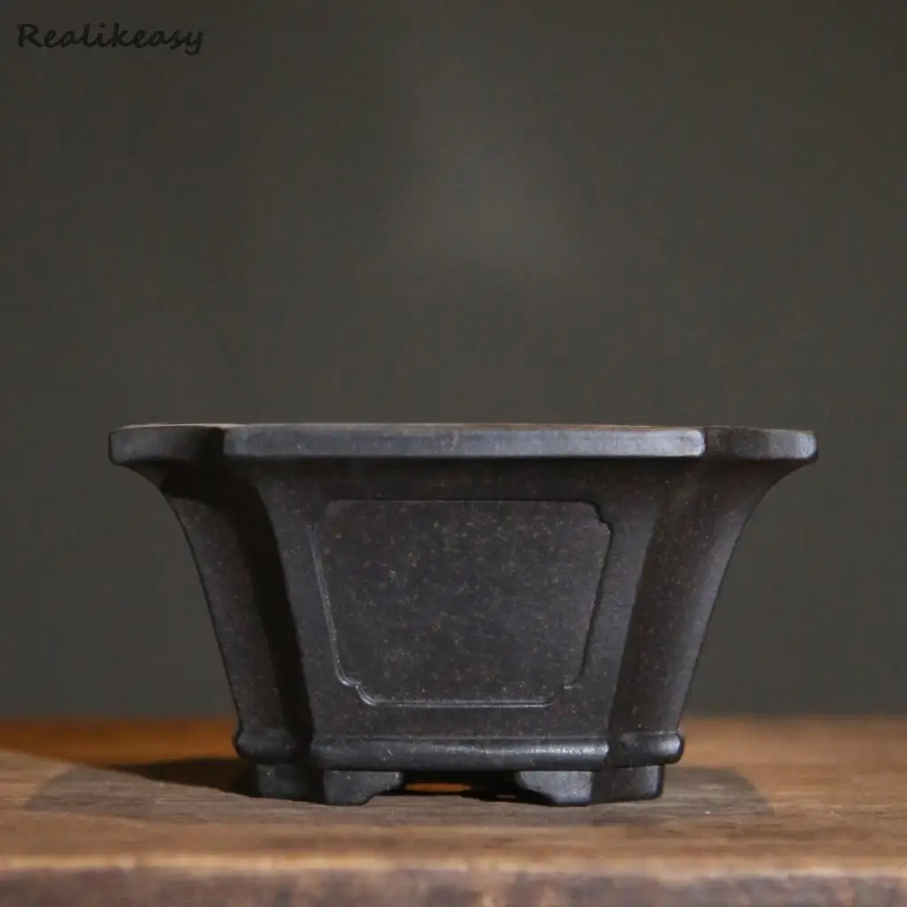 

Портативный цветочный горшок в китайском стиле, яркий разноцветный цветочный горшок в стиле ретро, креативный Многофункциональный цветочный горшок LC320