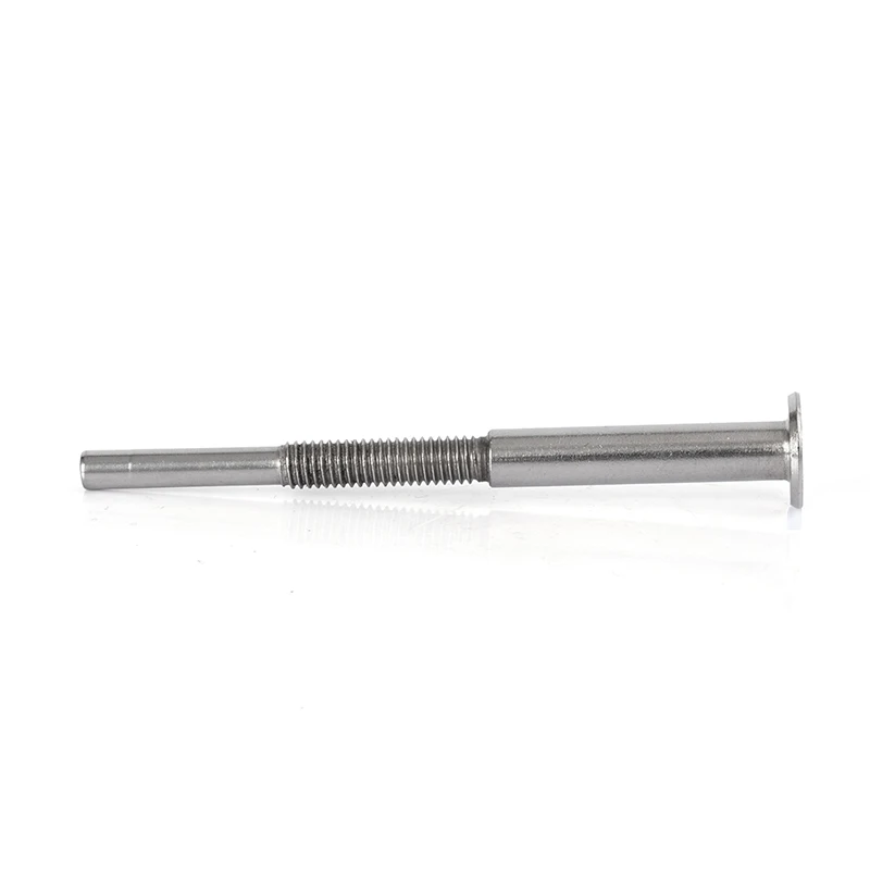 500 pieces OEM ODM Custom CNC Stainless Steel Flat Head Threaded Rivet / Stud Bolt for Permanent Panel Fastening