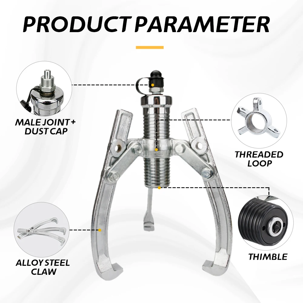 Fyd-10/HHL-20F Electric Separator Tool Set Sizes 20 Ton Split Gear Bearing Hydraulic Puller