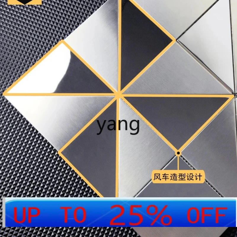 

LMM metal tile stainless steel TV background wall kitchen wall tile