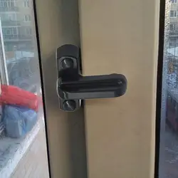 T Padlock Window Lock Easy Installation Anti-theft Buckle Door Lock Zinc Alloy T-Shaped Window Safety Lock Pin