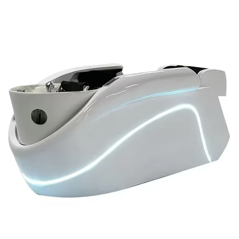 Fully automatic intelligent electric massage shampoo bed, hair salon, water circulation head, sanatorium, massage bed