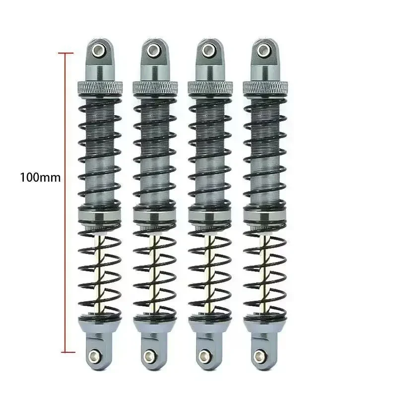 

Металлический масляный демпфер амортизатора 70 мм, 80 мм, 90 мм, 100 мм, 110 мм, 120 мм для 1/10 RC гусеничного автомобиля, осевой SCX10 90046 AXI03007 TRX4 TRX6