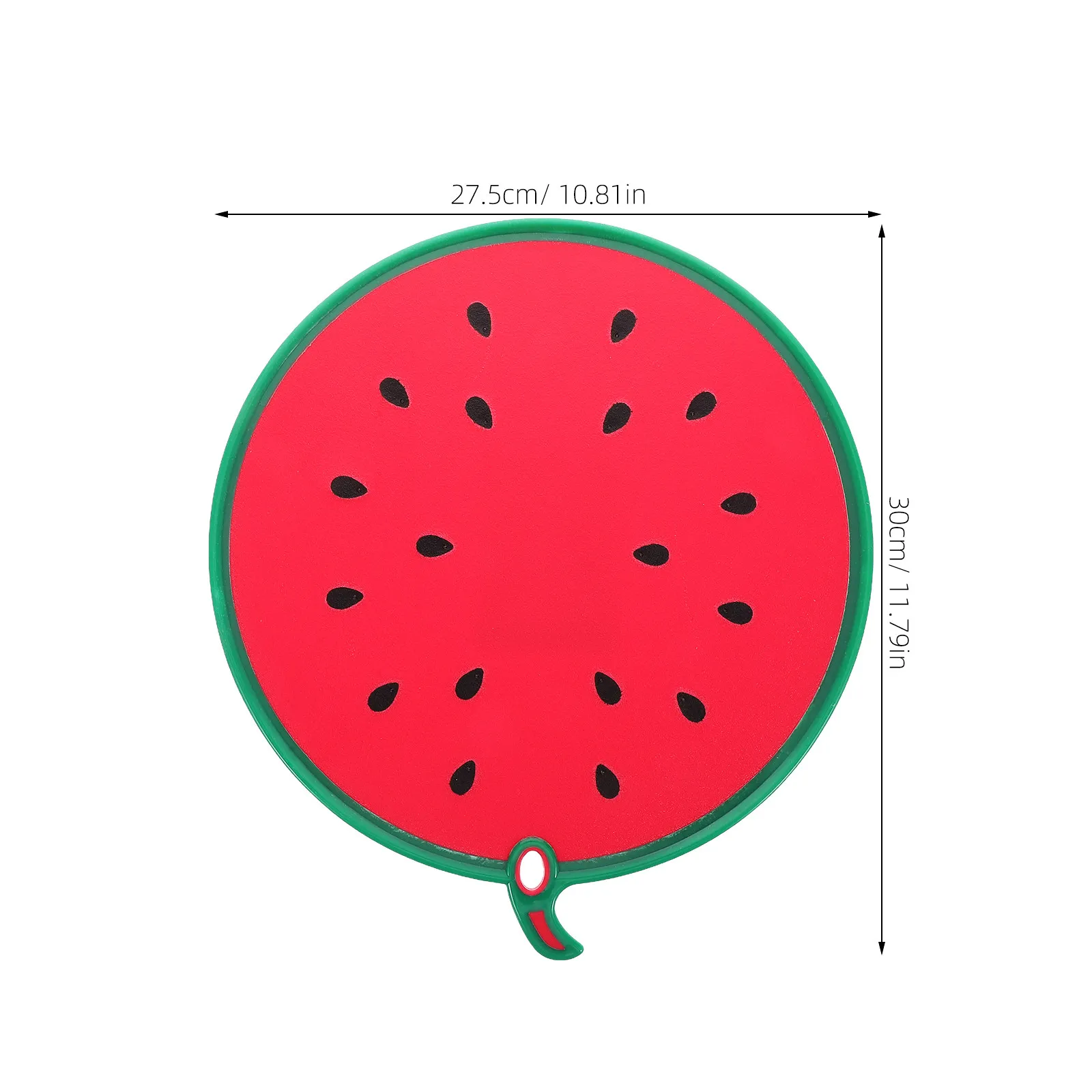 Stylish Watermelon Themed Cutting Board Reusable Plastic Chopping Mat for Fruits Vegetables Baby Food Scratch Resistant Easy view 4