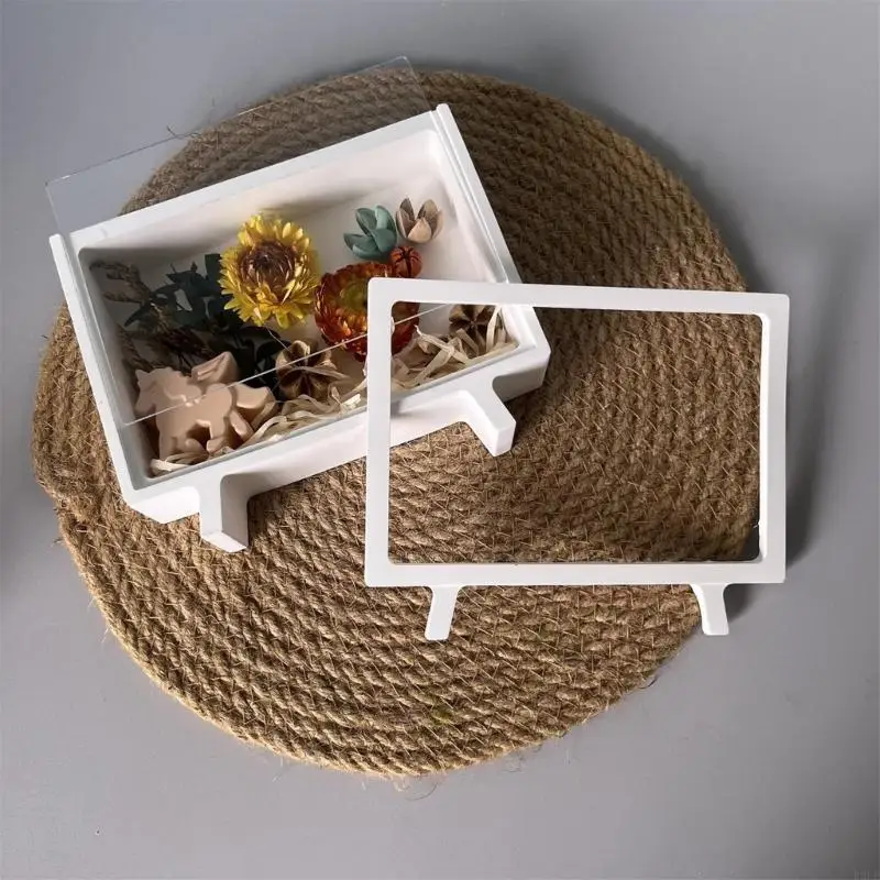 

Flexible Silicone Resin Mold For Handmade Storage Boxes And Art Decorations Silicone Mold For Tv Box Decoration