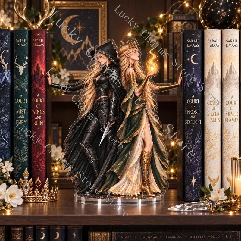 Assassin Book Stand，Beginnings and Endings Fantasy Decor，Dark fantasy bookshelf decoration，Fantasy Reader，Royal